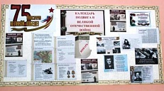 «Календарь подвига в ВОВ» Постоянная информационная витрина