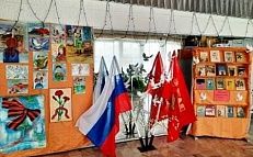"Спасибо деду за Победу".  - Книжная выставка