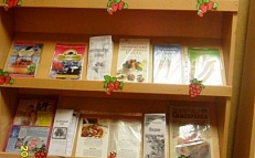 "Ягодная полянка" книжная выставка