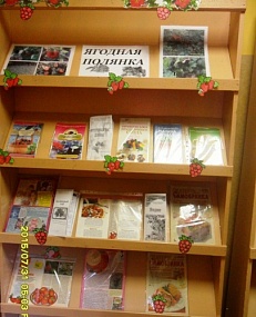 "Ягодная полянка" книжная выставка