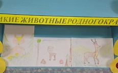"Животные родного края" - Выставка рисунков