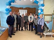 Встреча со старожилами посёлка Мама