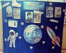 От Гагарина до Терешковой: история космоса на одном стенде